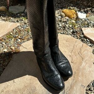 Stephanie Kelian Weave Leather Boots
